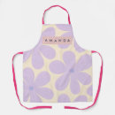 Search for lavender aprons Monogrammed