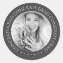 Search for grad round stickers High school graduation