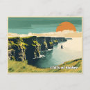Search for cliffs of moher ireland postcards Vintage