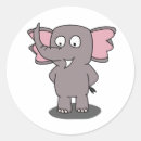 Search for cartoon elephant stickers Funny