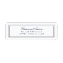 Search for return address labels Elegant