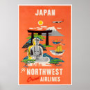 Search for old japanese painting posters Vintage travel