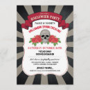 Search for red halloween invitations Creepy