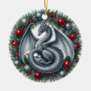 Search for mythical creature christmas decor Dragons