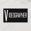 Search for videographer business cards Videography