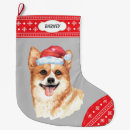 Search for pembroke welsh corgi christmas stockings Dogs