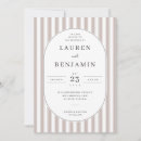 Search for beige wedding invitations Elegant