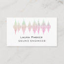 Search for music studio business cards Minimalist