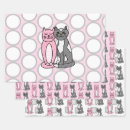 Search for kitty wrapping paper Pink