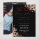 Search for gothic red and black wedding invitations Calligraphy script