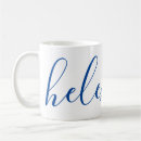 Search for plain navy blue mugs Elegant