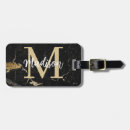 Search for identification luggage tags Typography