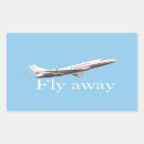 Search for fly away stickers Aeroplane
