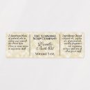 Search for parchment paper labels Elegant