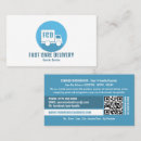 Search for courier business cards Delivery service