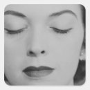 Search for head and shoulders stickers Black and white