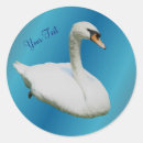 Search for swan bird stickers Blue