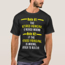Search for retired principal tshirts School