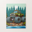Search for trucks puzzles Monster truck