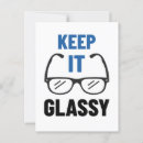 Search for glassy Optician