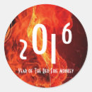 Search for red monkey stickers Chinese new year