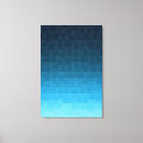 Search for blocks canvas prints Blue