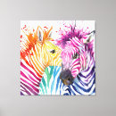 Search for zebra canvas prints Watercolor