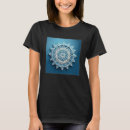 Search for mandala womens tshirts Blue