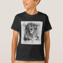 Search for black white lion tshirts Mane