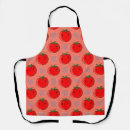 Search for cute fruit pattern aprons Pink and red