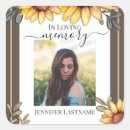 Search for sunflower seeds stickers Remembrance