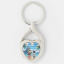 Search for love summer key rings Cute