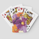 Search for decorative playing cards Florals