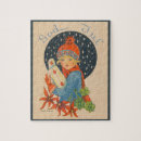 Search for vintage cards puzzles Illustration