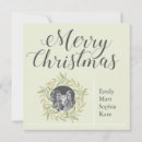 Search for wreath christmas cards Calligraphy