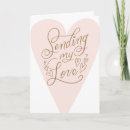 Search for miss you postcards Blush pink