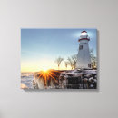 Search for lighthouses canvas prints Winter