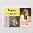 Search for kindergarten photo graduation invitations Girl