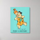 Search for hanna barbera canvas prints Stone age cartoon