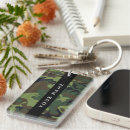 Search for green camouflage key rings Army pattern