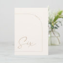 Search for table number 6 weddings Simple