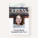 Search for media id badges Press pass
