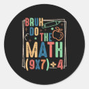Search for math humor stickers Seven