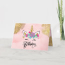 Search for happy birthday thank you cards Unicorn