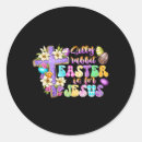 Search for vintage religious easter stickers Bunny