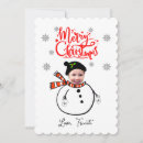 Search for funny face photo cards Snowflakes