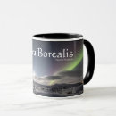Search for northern light mugs Aurora borealis