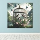 Search for vintage birdcage art Flowers