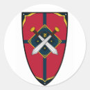 Search for warrior knights stickers Shield