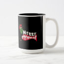 Search for funny fish mugs Merry christmas